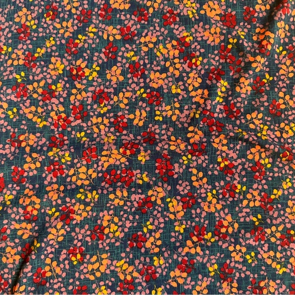 Large LuLaRoe Julia Dress | Navy background floral | NWT - Picture 3 of 4